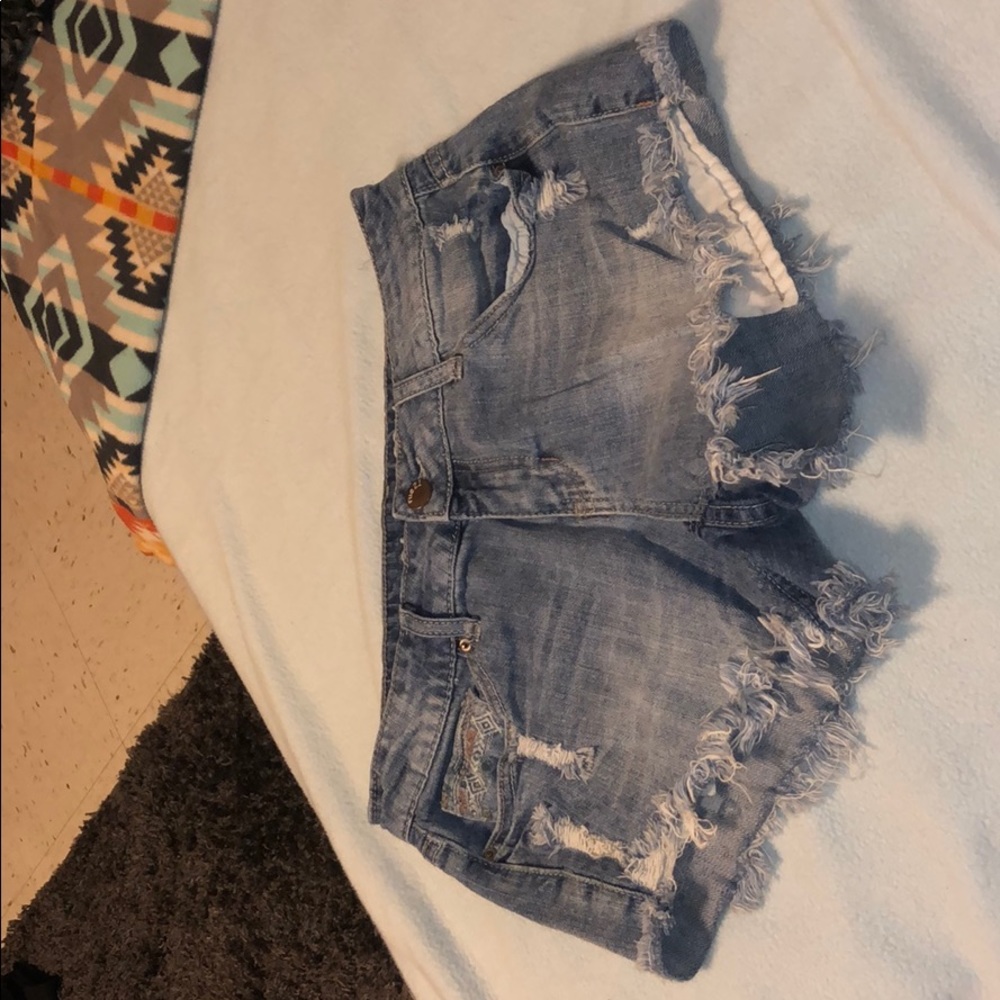 Blue Jean Shorts